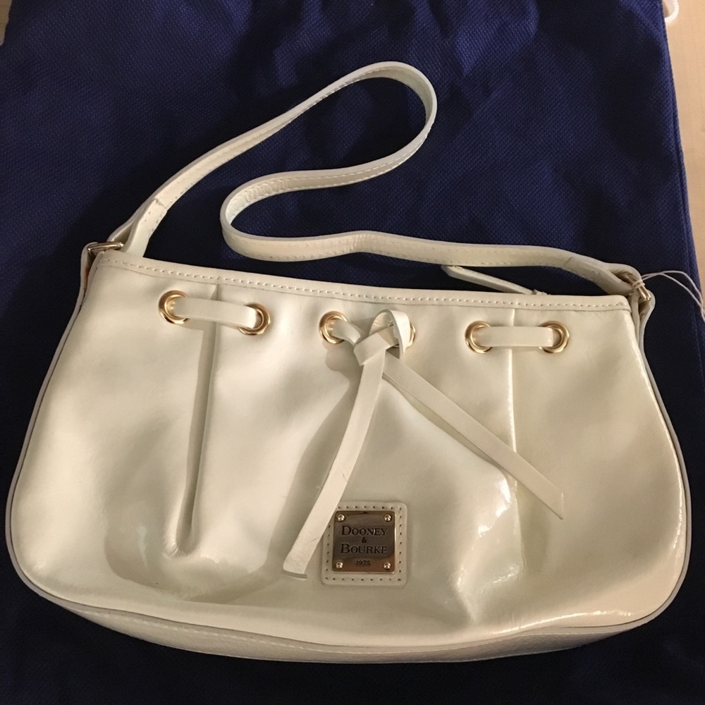 Dooney & Bourke white purse